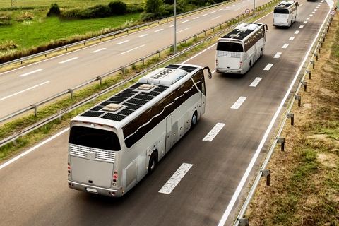 曲面牆、交通工具